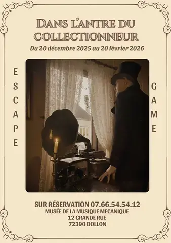 Escape Game - Dans l'antre du collectionneur