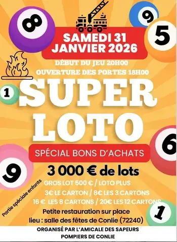 Super loto des pompiers