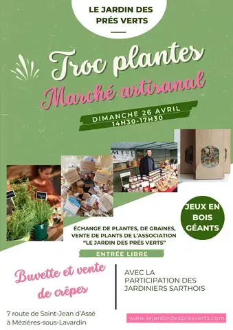 Troc-plantes & marché artisanal