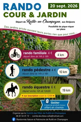 Rando cour & jardin