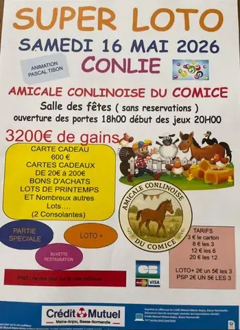 Loto du comice agricole de Conlie