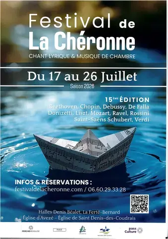 Festival de La Chéronne - Concert d'ouverture : Tous à l'opéra!