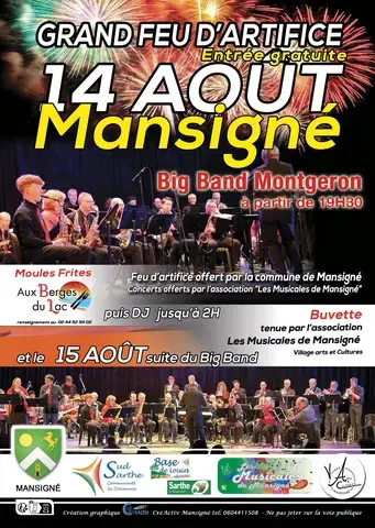 Fête du Lac et feu d'artifices