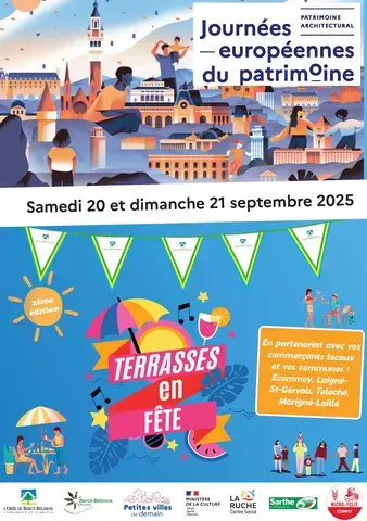 Journées du Patrimoine / Terrasses en fête en Orée de Bercé-Belinois