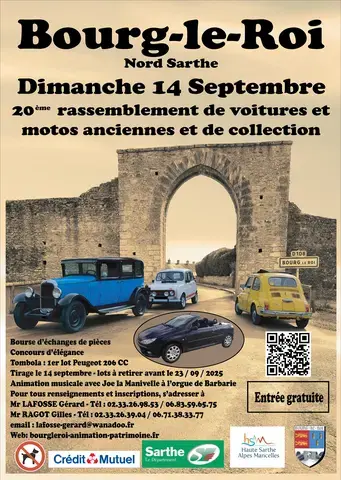 20ème Rassemblement de voitures et motos anciennes et de collection