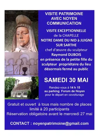 Visite Exceptionnelle de la Chapelle Notre Dame du Nid
