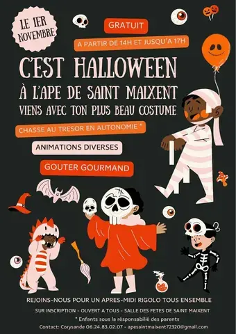 C'est Halloween à St Maixent