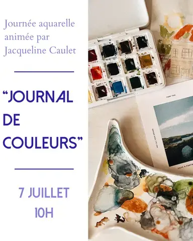 Journée aquarelle – Les ateliers de l’été