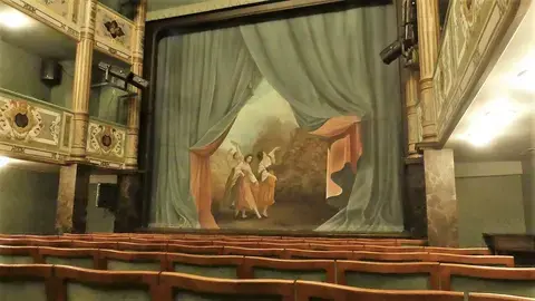 Visite guidée du théâtre de la halle au blé - La Flèche