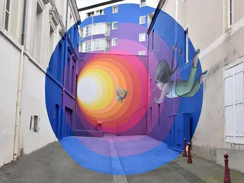 Visite à vélo : Street art dans la ville