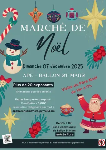 Marché de Noël - Ballon-Saint Mars