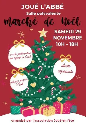 Marché de noël - Joué l'Abbé