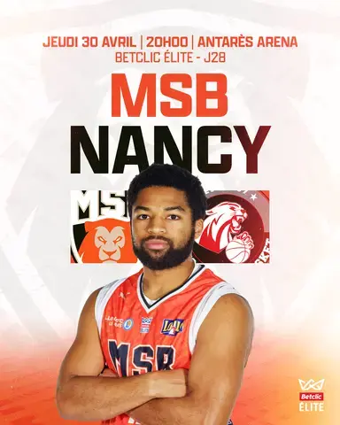 MSB vs. NANCY- BETCLIC ÉLITE SAISON 25-26