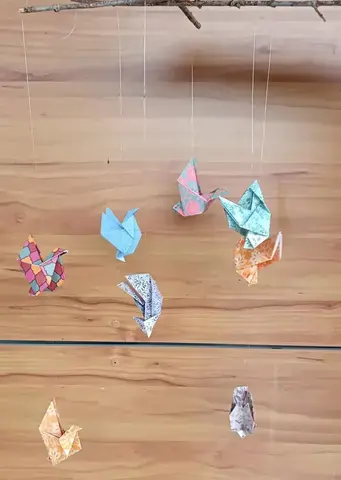 Atelier Oiseaux en origami