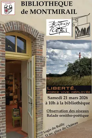 Printemps des poètes "Liberté, Force vive, déployée"