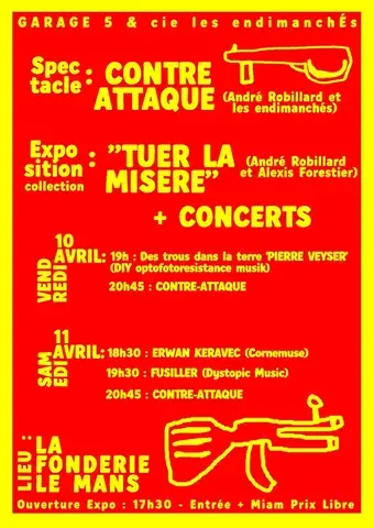 Soirée GARAGE 5 & les endimanchés