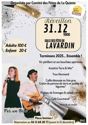 Fête du Réveillon à La Quinte