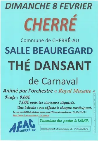 Thé Dansant de Carnaval