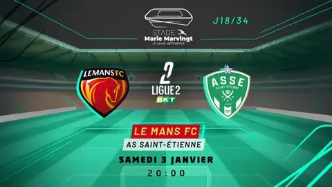 LE MANS FC - AS SAINT-ÉTIENNE