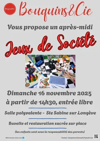 Après-midi jeux de société