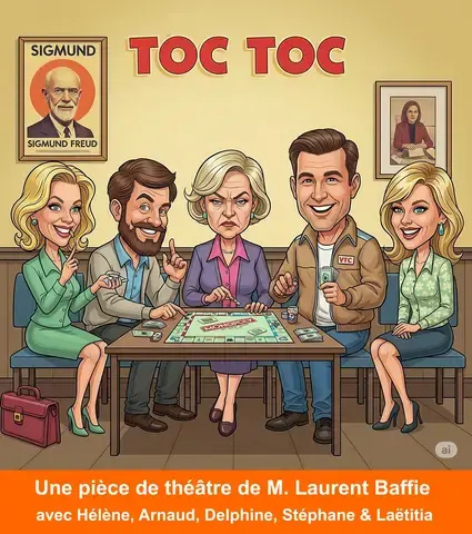 Théâtre : " Toc Toc"