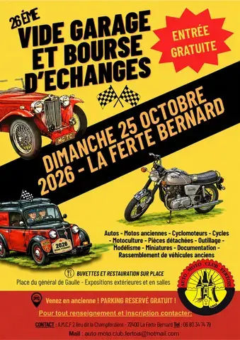 Vide garages et bourse d'échanges