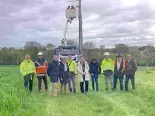 Enfouissement du réseau à St-Marceau