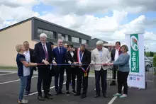 Inauguration du parking de l'école à Dollon