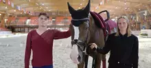 Quentin Jabet, espoir de la voltige équestre