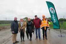Aménagement d'un nouveau carrefour giratoire à Neuville-sur-Sarthe