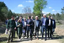 Prévention des feux de forêts - visite du Ministre