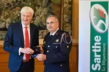 Le Département dit merci au directeur du SDIS