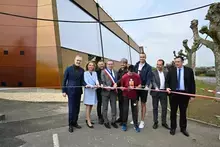 inauguration du gymnase à sainte-jamme-sur-sarthe