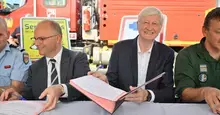 Signature de la convention avec à Bercé