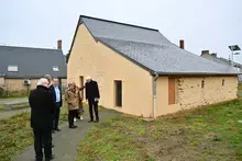 Visite des projets en cours à Ruaudin