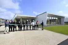 Inauguration du nouveau restaurant scolaire au Collège Léo Delibes