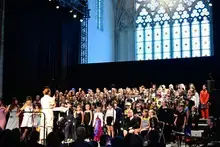 Chorallèges : les collégiens sarthois en concert 