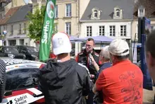 Le pilote sarthois Arnold Robin en interview avant de prendre le départ !