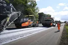 Travaux d'enrobés réalisés à Arçonnay : des déviations mises en place