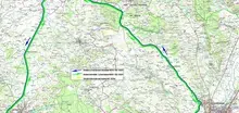 Plan de déviation RD7
