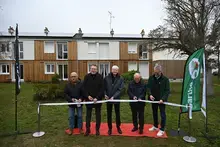 La résidence Division Leclerc inaugure ses travaux de réhabilitation thermique
