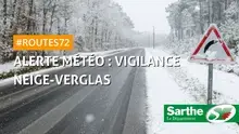 Vigilance orange Neige / Verglas : Prudence sur les routes départementales !