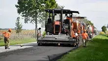 RD338 à La Bazoge : travaux d'enrobés du 23 au 27 mars