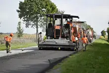Montfort-le-Gesnois - Soulitré - Connerré : Travaux d'enrobés sur la RD 323