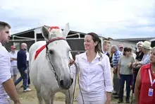 Inauguration de l'espace agricole de la Foire du Mans