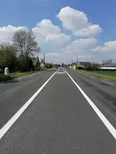 Bazouges-Cré-sur-Loir – RD 323 : le dernier tronçon de 3 voies à dépassement simultané est modifié