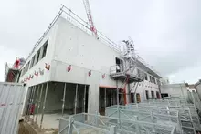 Actuellement en travaux, le collège Maroc-Huchepie change de nom.