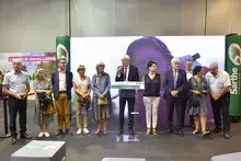 Image d'illustration de l'inauguration du stand du Département