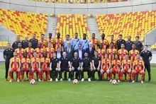 Les footballeurs du Mans FC prennent la pose