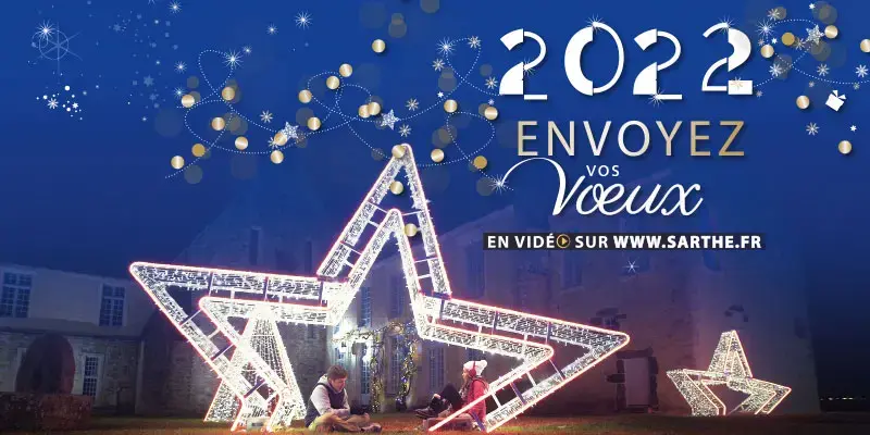 Envoyez vos vœux 2022 avec le Département